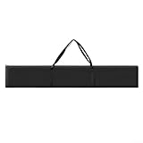 150 cm x 25 cm 600D Oxford-Tuch Führungsschienentasche, robuste Schutztasche...