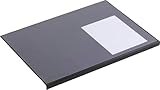 Durable Schreibunterlage (mit Kantenschutz, 650 x 500 mm) schwarz, 729301