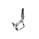 German Riding Stilvolles Lederhalfter „Tessa“ – elegant geflochten,...