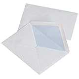 Briefumschläge Mit Kleber OFFICE PRODUCTS NK C6 114x162mm 75gsm 50St Weiß / /...