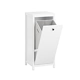 SoBuy Wäscheschrank mit ausklappbarem Wäschetruhe Wäschesack Wäschesammler...