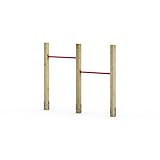 Wickey Doppel-Reckstange FIT Tumble 302 - Spielplatz Turngerät - Kinder...