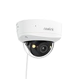 Reolink 5MP HD Spotlight Dome PoE-Kamera mit IK10 Vandalismusschutz, Nachtsicht...