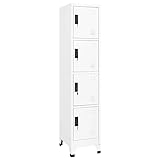 vidaXL Schließfachschrank Spind Schrank Umkleideschrank Metallschrank...