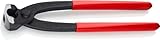 KNIPEX Ohrklemmenzange mit Kunststoff überzogen schwarz atramentiert 220 mm, 10...