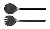 WENKO Salatbesteck Mod. Nagy, 2-teiliges Set, Salatgabel und Servierlöffel aus...