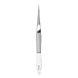 Niyok® Splitterpinzette • Pinzette mit extra feiner Spitze • Rostfrei &...