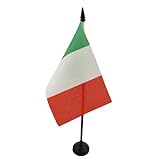 AZ FLAG - Tischflagge Italien - 15x10 cm - Italienische Tischfahne 10 x 15 Cm -...
