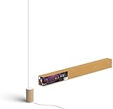 Philips Hue White & Col. Amb. Gradient Signe Oak, Stehleuchte, Holzoptik, 16...