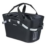 Basil Classic Carry All HR Hinterradkorb MIK, Schwarz – abschließbares...