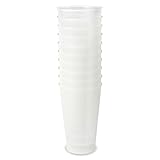 Schramm® Mehrweg Becher ca. 400ml matt transparent wählbar 10, 20, 30 oder 50...