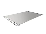 Knister Plancha Platte Edelstahl, Plancha Grillplatte für alle Camping Grill...