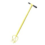 SECURA Gartenkralle und Vertikutierer Handvertikutierer 4 Zinken,...