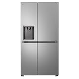 LG GSLC41PYPE, Klasse E, Side by Side Kühlschrank, Total No Frost, Eis-,...