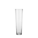 Leonardo Konisch Boden-Vase, handgefertigte Glas-Vase, konisch geformte...