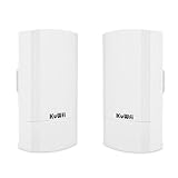KuWFi WLAN Bridge Outdoor, 900Mbit/s Indoor/Outdoor Access Point to Point...