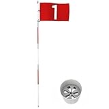 THIODOON Golf-Flagge, Golflöcher und Flaggen für Garten, Innenhof,...