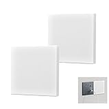 HENGBIRD 2 Stück Blindabdeckung Unterputz 8,6 X 8,6 Cm Steckdosen Abdeckung...