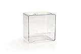 Beeztees 75020 Badehaus aus Plastik, 14 x 11 x 13 cm, transparent