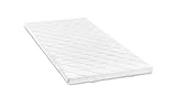 Bodyprotect Matratzenauflage Topper Komfortschaum 90 x 200 x 6 cm, waschbar bis...