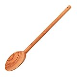 Fackelmann Kochlöffel rund 30 cm OLIVE, Löffel aus Holz, Design-Küchenhelfer...