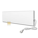 EVOKOR Infrarotheizung 300W, Infrarot Heizung Heizplatte Heizkörper Heizpaneel,...