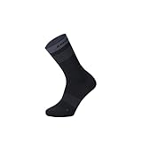 Lenz Think About Merino Outdoor Mid Wandersocken Schwarz: Kratzfrei,...