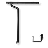 4 Home & Garden Dachrinne Kastenrinne RG 70 Komplettset mit Fallrohr bis 750cm |...