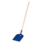 Turk 32729 Flachrandschaufel für Kinder, mit Holzstiel, 70 cm (Farbe zufällig,...