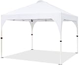 Yaheetech Faltpavillon 3x3 m Pop up Pavillon Gartenpavillon, Stabil...