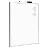 Amazon Basics Magnetisches Whiteboard, Aluminiumrahmen, trocken abwischbar, 27,9...