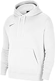 Nike Herren M Nk Flc Park20 Po Hoodie Sweatshirt, White/White/Wolf Grey, L EU
