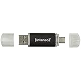 Intenso Twist Line 128 GB, Dual USB-Stick 3.2 Gen 1x1, USB-C und USB-A, 70MB/s,...