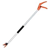 Gartenschere mit großer Reichweite, Gartenwerkzeug Astscheren - 100cm Teleskop...