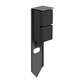 ledscom.de Garten Steckdosensäule PIWI mit Erdspieß für außen, IP44, 2-Fach,...