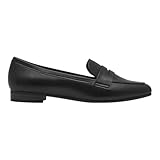 MARCO TOZZI Damen Slipper Elegant Vegan, Schwarz (Black), 39 EU