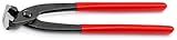 KNIPEX Monierzange (Rabitz- oder Flechterzange) mit Kunststoff überzogen 250...