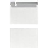 Herlitz Briefumschlag C6, weiß, haftklebend ohne Fenster, 100 Stück mit...