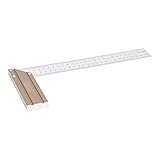 STIER Anschlagwinkel, Schreinerwinkel, Aluminium, 90° / 45°, 300 mm