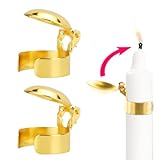 VYIBPDY 2 Stück kerzenlöscher automatisch, goldener...