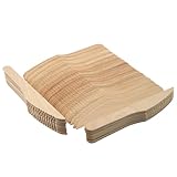Enpack Einwegmesser aus Holz 1000 Stück - umweltfreundliche holzmesser 165mm...