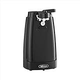 bella Elektrischer Dosenöffner und Messerschärfer, multifunktionaler Glas- und...