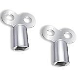 Jonami 2x Entlüftungsschlüssel Heizkörper Universal – Heizkörperschlüssel...