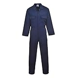 Portwest S999 Herren Euro-Arbeitskleidung Polycotton Overall Arbeitsanzug Navy,...