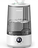 Homvana Luftbefeuchter Schlafzimmer Top-Fill, 3.6L 360°Cool Mist 34H Dauerhaft,...