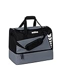 Erima Unisex Six Wings Sporttasche mit Bodenfach (7232309), Slate Grey/schwarz,...