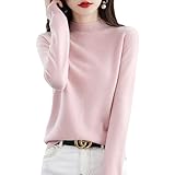 Cashmere Sweaters for Women, 100% Pure Cashmere Long Sleeve Crew Neck Soft Warm...