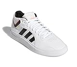 adidas Tyshawn Herren-Skateboardschuh, gebrochenes Weiß-Weiß, Weiß/Schwarz, 9...