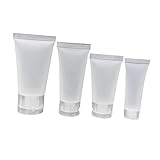 BESTYASH 4stücke Reiseflaschen Leere Gesichtsflaschen Cremeboxen Leere...