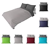 BaSaTex Bio Renforcé Bettwäsche und Kissenbezug | 100% Bio-Baumwolle |...